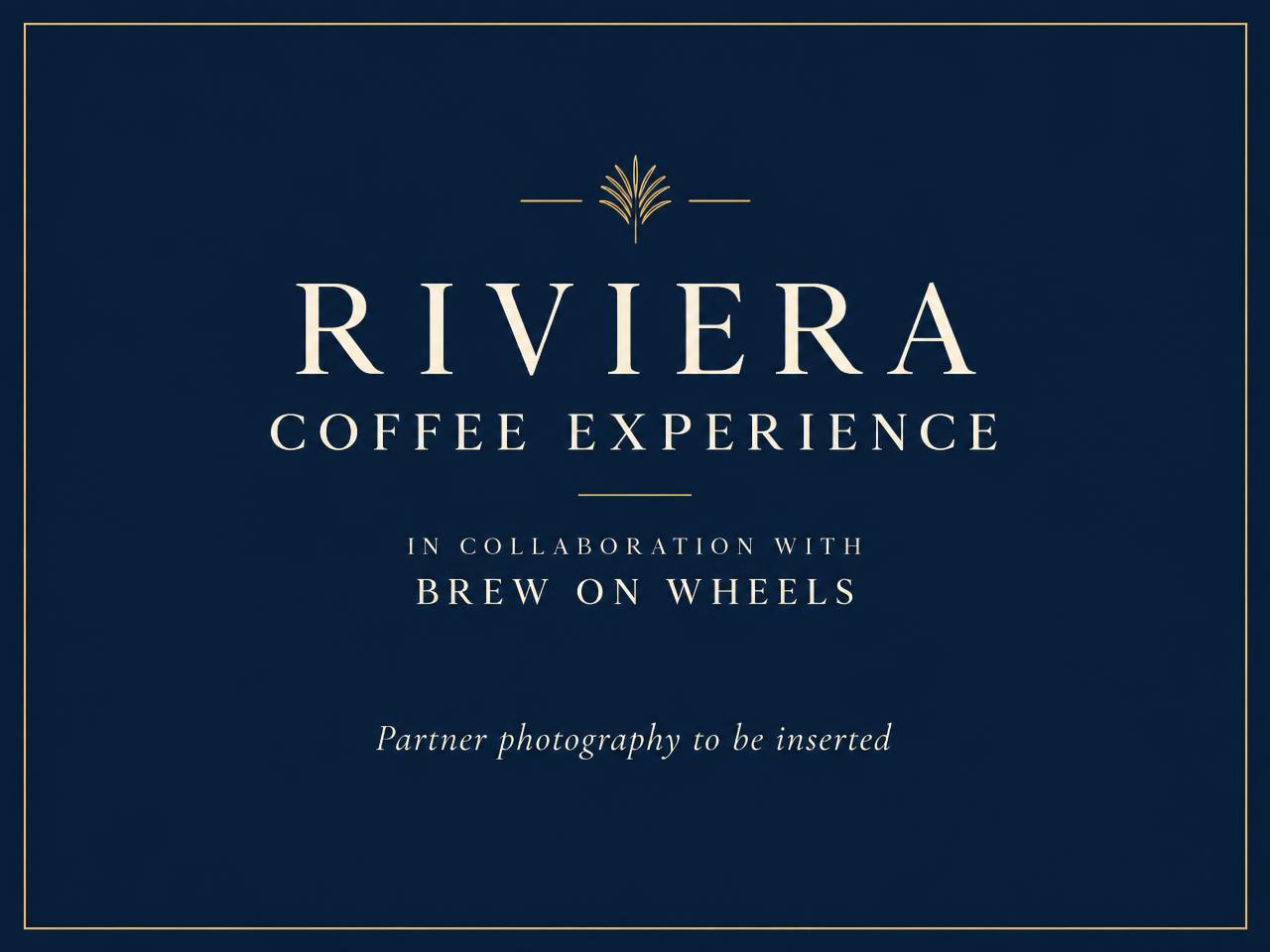 Specialty coffee service prepared for a Monaco yacht event